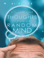 Thoughts from a Random Mind: Volume One