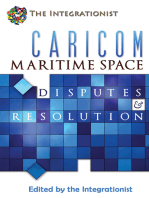 Caricom Maritime Space: Disputes and Resolution