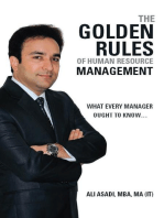 The Golden Rules of Human Resource Management: What Every Manager Ought to Know…