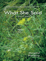 What She Said: A Book of Poems