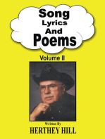 Song Lyrics and Poems: Volume Ii