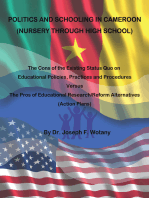 Politics and Schooling in Cameroon: Nursey Through High School