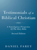 Testimonials of a Biblical Christian