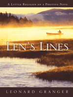 Len's Lines: A Little Religion on a Positive Note