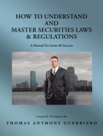 How to Understand and Master Securities Laws & Regulations