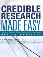 Credible Research Made Easy: A Step by Step Path to Formulating Testable Hypotheses