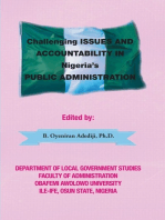 Challenging Issues and Accountability in Nigeria’S Public Administration
