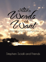 Words of Want: Presenting Poems and Quotes