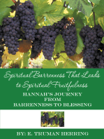 Spiritual Barrenness That Leads to Spiritual Fruitfulness: Hannah’S Journey from Barrenness to Blessing