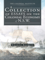 A Collection of Essays on the Colonial Economy of N.S.W.