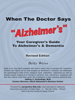 When the Doctor Says, "Alzheimer's"