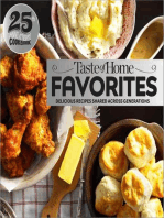 Taste of Home Favorites--25th Anniversary Edition: Delicious Recipes Shared Across Generations
