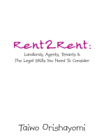 Rent2rent: Landlords, Agents, Tenants & the Legal Skills You Need to Consider
