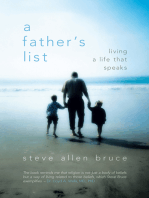 A Father’S List: Living a Life That Speaks
