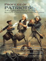 Profiles of Patriots: a Biographical Reference of American Revolutionary War Patriots and Their Descendants: El Palo Alto Chapter of the Daughters of the American Revolution