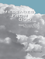 Messages from God: Simple Sermons Made Powerful by God