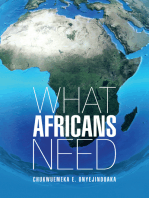 What Africans Need