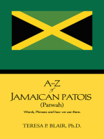 A-Z of Jamaican Patois (Patwah)