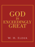 God Is Exceedingly Great