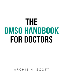 The Dmso Handbook for Doctors by Archie H. Scott - Ebook | Scribd
