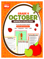 October Monthly Collection, Grade 4