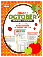 October Monthly Collection, Grade 3