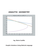 Analytic Geometry: Graphic Solutions Using Matlab Language