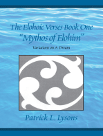 The Elohoic Verses Book One '' Mythos of Elohim''