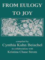 From Eulogy to Joy: A Heartfelt Collection Dealing with the Grieving Process