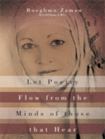 Let Poetry Flow from the Minds of Those That Hear