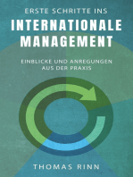 Erste Schritte ins internationale Management: Einblicke und Anregungen aus der Praxis