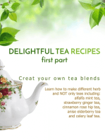 Delightful Tea Recipes - First Part