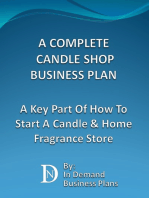 A Complete Candle Shop Business Plan: A Key Part Of How To Start A Candle & Home Fragrance Store