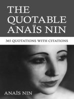 The Quotable Anais Nin