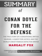Summary of Conan Doyle for the Defense: The True Story of a Sensational British Murder, a Quest for Justice, and the World's Most Famous Detective Writer