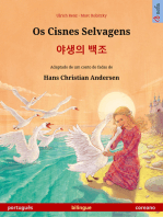 Os Cisnes Selvagens – 야생의 백조 (português – coreano): Livro infantil bilingue adaptado de um conto de fadas de Hans Christian Andersen