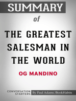 Summary of The Greatest Salesman in the World