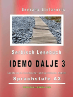 Serbisch Lesebuch "Idemo dalje 3": Sprachstufe A2: Serbisch lernen
