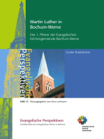 Martin Luther in Bochum-Werne: Der 1. Pfarrer der Evangelischen Kirchengemeinde Bochum-Werne