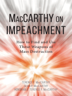 MacCarthy on Impeachment: How to Find and Use These Weapons of Mass Desctruction
