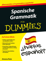 Spanische Grammatik für Dummies