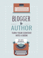 Blogger to Author