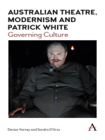 Australian Theatre, Modernism and Patrick White: Governing Culture