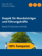 Doppik für Mandatsträger und Führungskräfte: Band III Sachsen-Anhalt