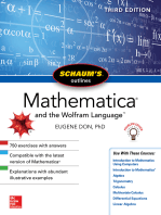 Schaum's Outline of Mathematica, Third Edition