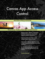 Canvas App Access Control Standard Requirements