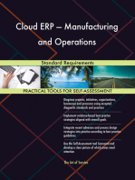 Cloud ERP — Manufacturing and Operations Standard Requirements