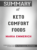 Summary of Keto Comfort Foods: Family Favorite Recipes Made Low-Carb and Healthy