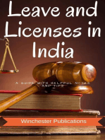 Leave and Licenses in India: A Guide with Helpful Notes and Tips