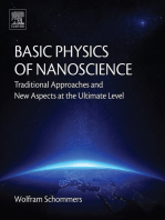 Basic Physics of Nanoscience: Traditional Approaches and New Aspects at the Ultimate Level